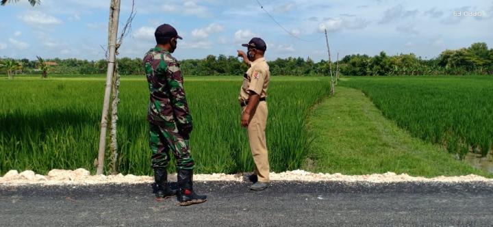 Satgas TMMD Bojonegoro Tingkatkan Komunikasi Bersama Perangkat Desa